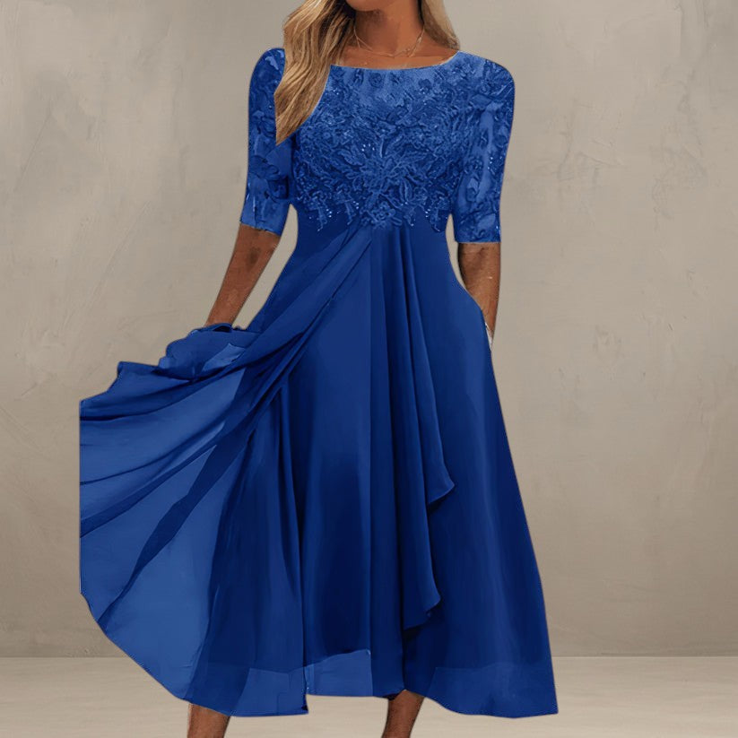 DITA | ROBE MIDI EN DENTELLE ÉLÉGANTE