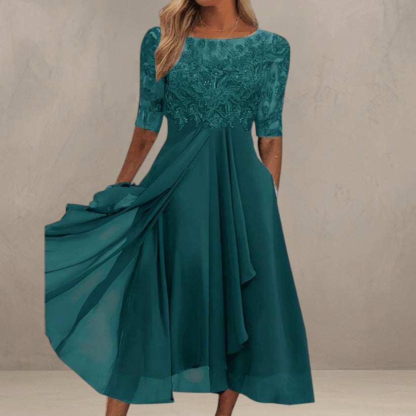 DITA | ROBE MIDI EN DENTELLE ÉLÉGANTE