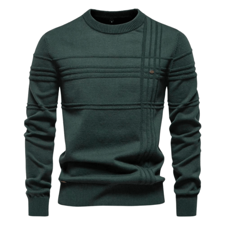 Burkhard | Stylish Men's Sweater with Check Design