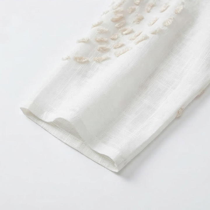 Robe décontractée pour femme brodée.