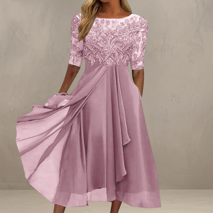 DITA | ROBE MIDI EN DENTELLE ÉLÉGANTE