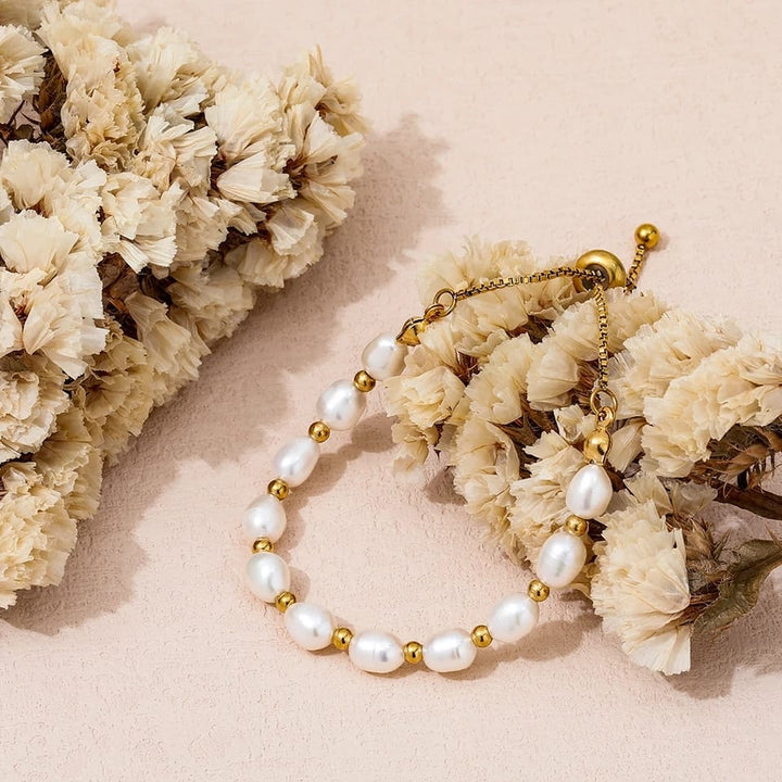 Bracelet de Perles Élégant et Romantique