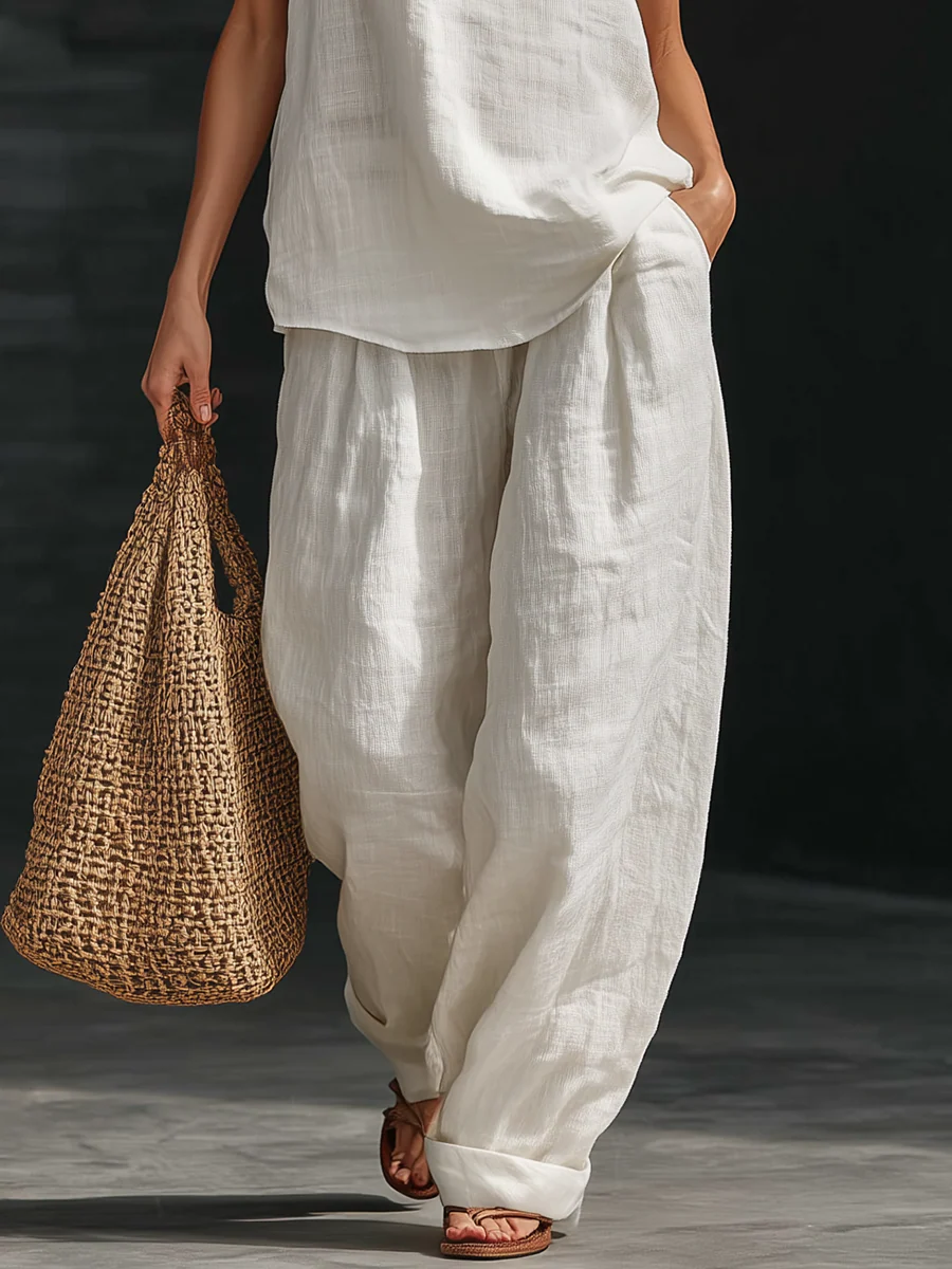 Zoë™ Ensemble sans manches avec pantalon large