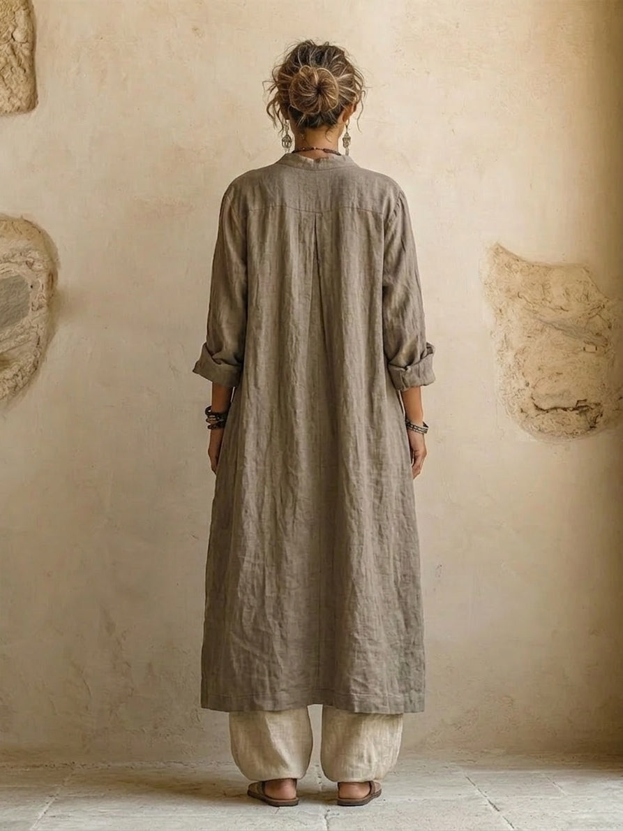 Completo Naturale di 3 Pezzi™ - Mix premium di cotone e lino