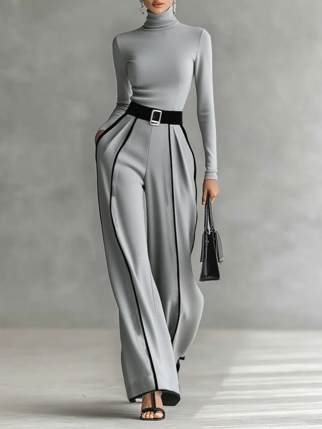 Vera™ | Ensemble élégant avec détail de contraste