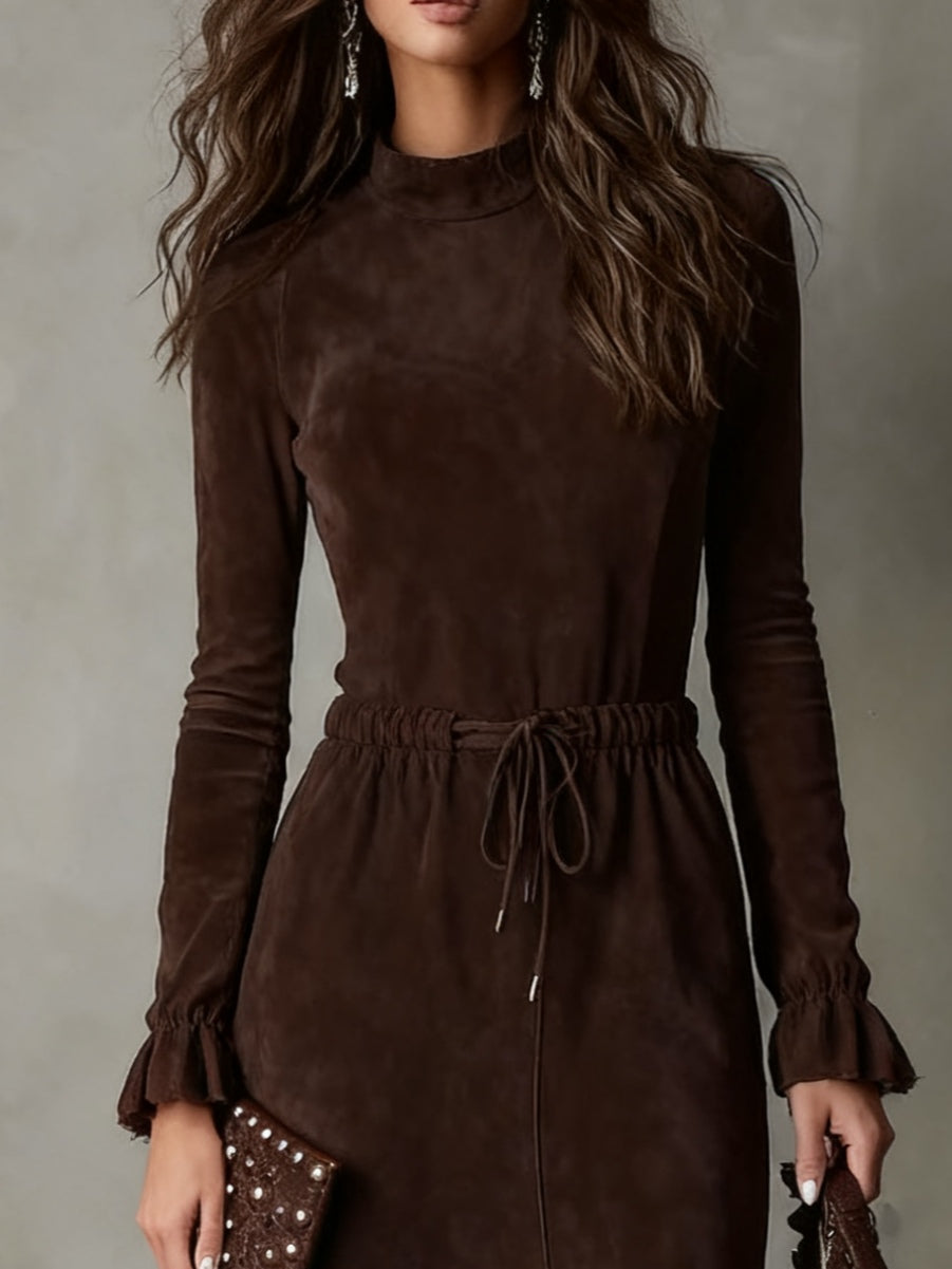 Ella | Robe Midi à Cordon