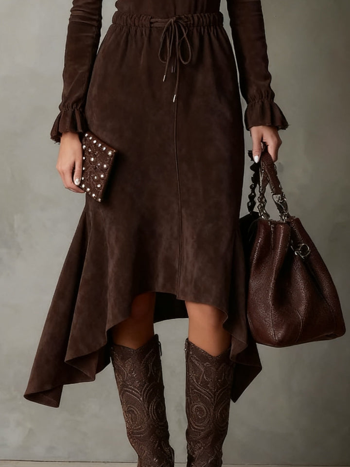 Ella | Robe Midi à Cordon