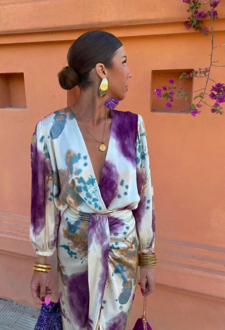 Sofia | Robe d'été sophistiquée Céline