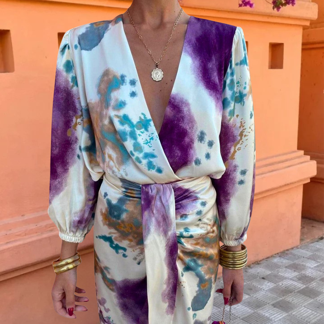 Sofia - Robe d'été sophistiquée Céline