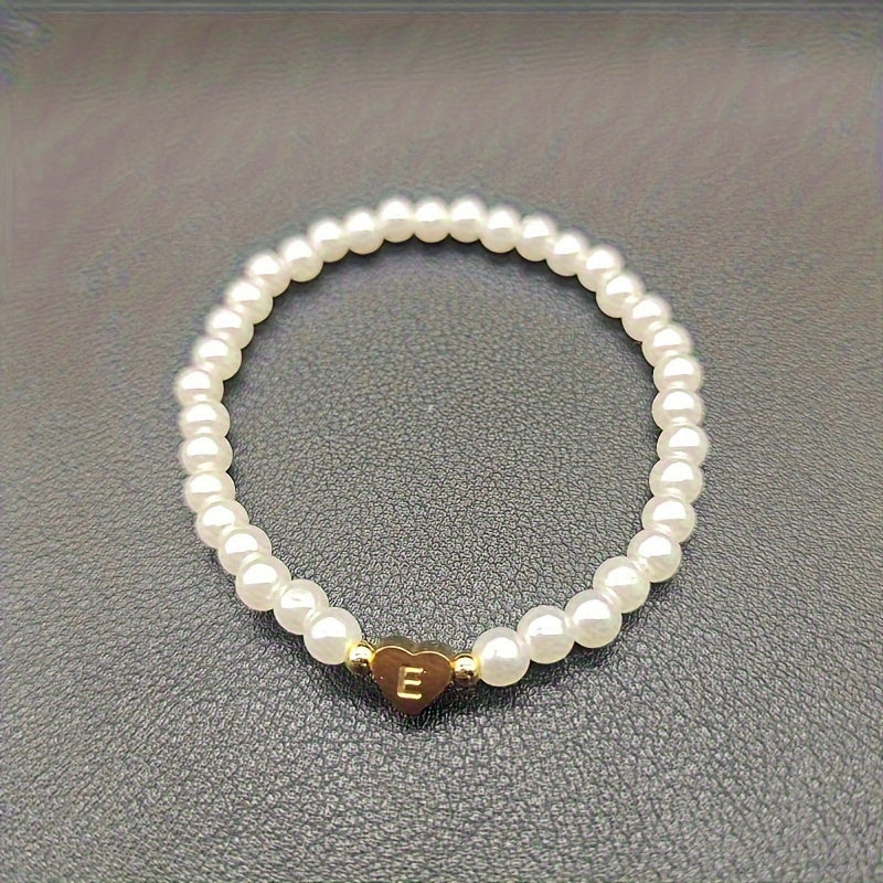 Bracelet Initial Coeur Chic A-Z
