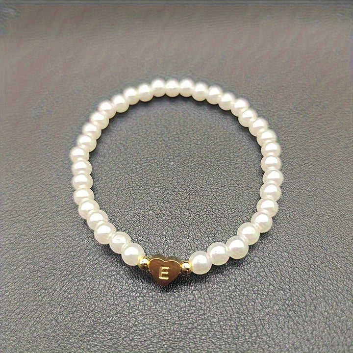 Bracelet Initial Coeur Chic A-Z