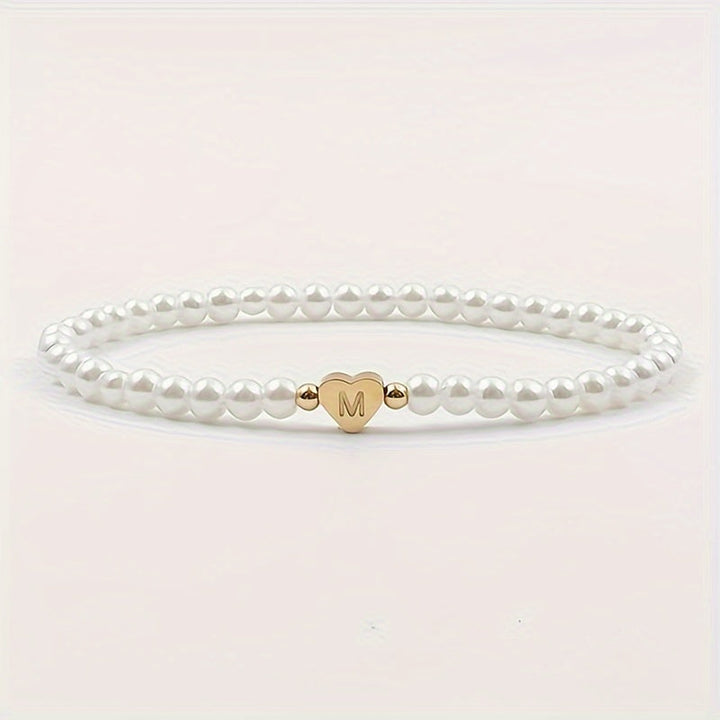 Bracelet Initial Coeur Chic A-Z