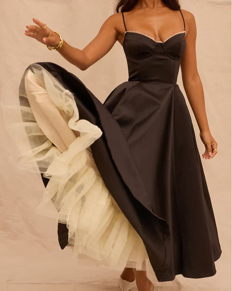 Arielle | Robe Midi de Luxe