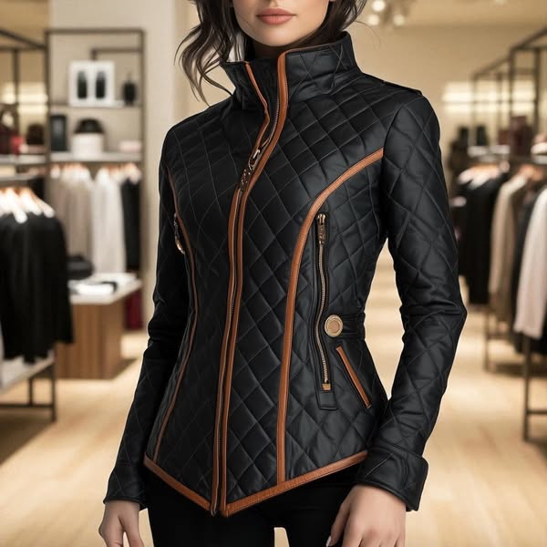 Sally™ – Waist-Cinched Jacket for Effortless Elegance