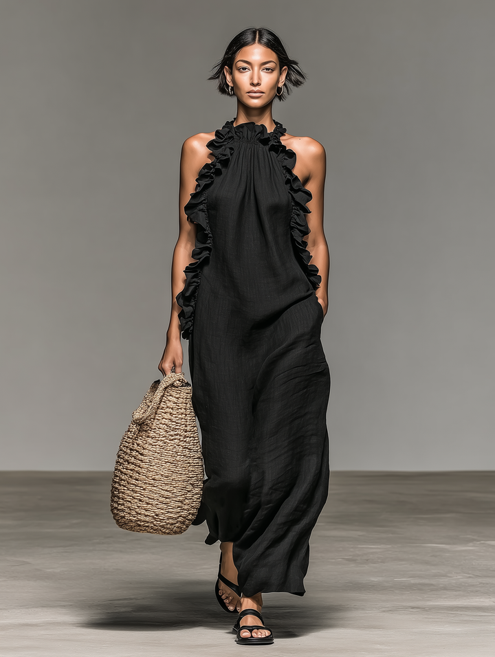 Gladys™ | Robe Maxi avec Poches