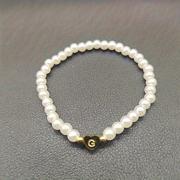 Bracelet Initial Coeur Chic A-Z