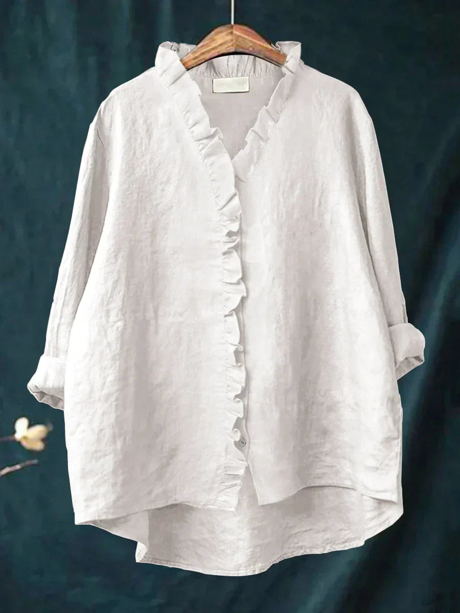 Lily - Blusa Leggera con Volant