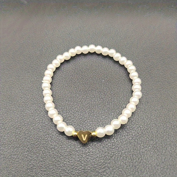 Bracelet Initial Coeur Chic A-Z