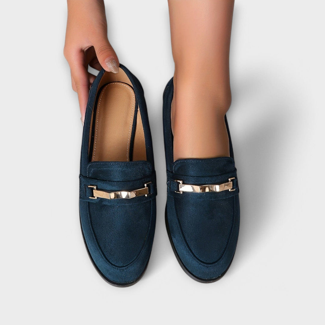 Noémie | Mocassins en flanelle