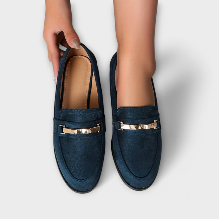 Noémie | Mocassins en flanelle