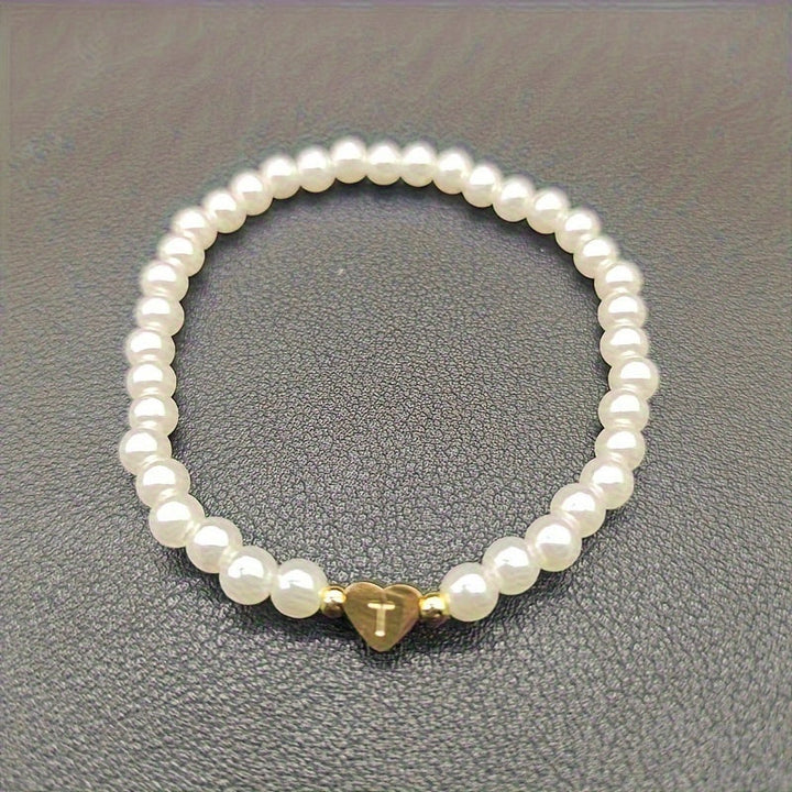 Bracelet Initial Coeur Chic A-Z