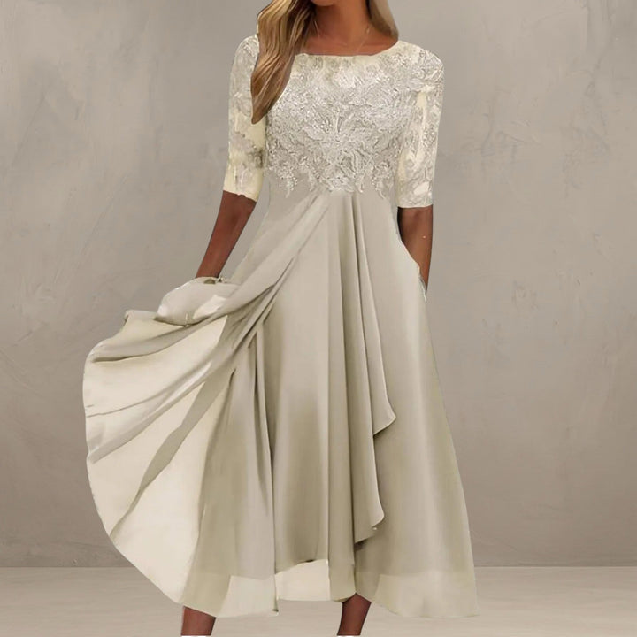 DITA | ROBE MIDI EN DENTELLE ÉLÉGANTE