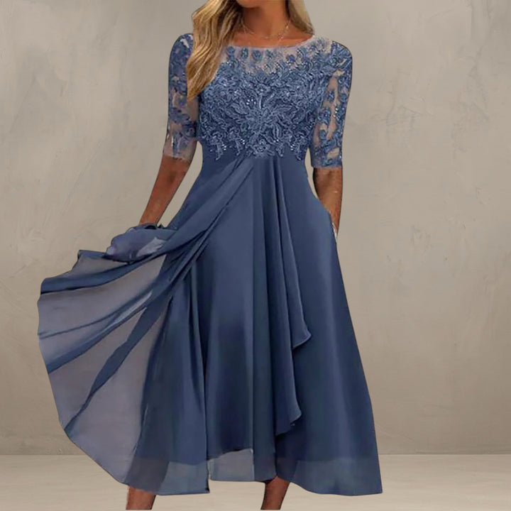 DITA | ROBE MIDI EN DENTELLE ÉLÉGANTE