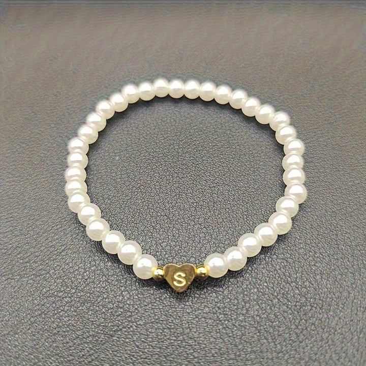 Bracelet Initial Coeur Chic A-Z