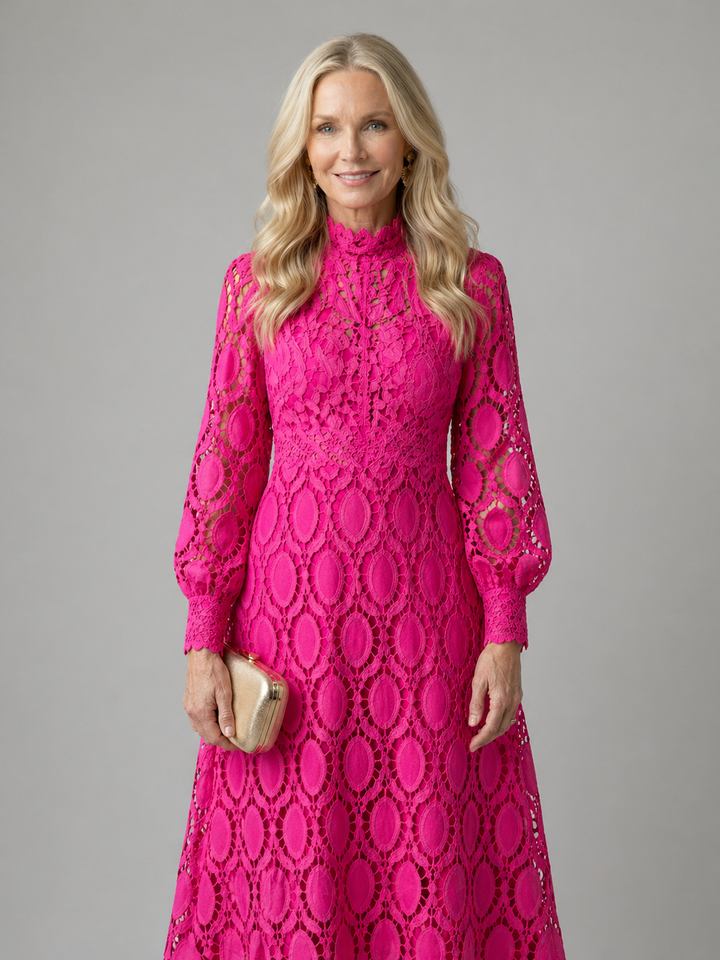 Stella & Grace™ | Abito Midi in Pizzo