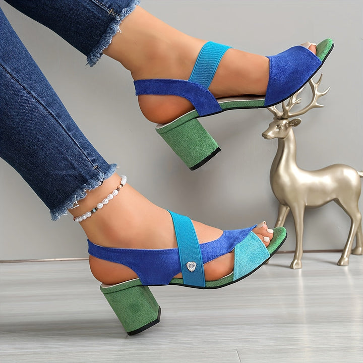 Elara™ | Talons Confortables avec Brides Croisées