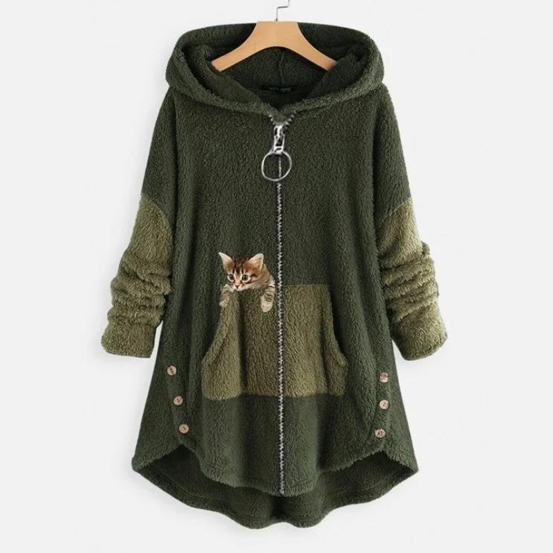 Vanda | Warm and Soft Jacket, as Cozy as a Teddy Bear