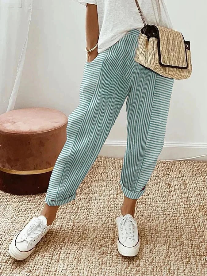 AMYNELLE | Pantaloni leggeri modellanti