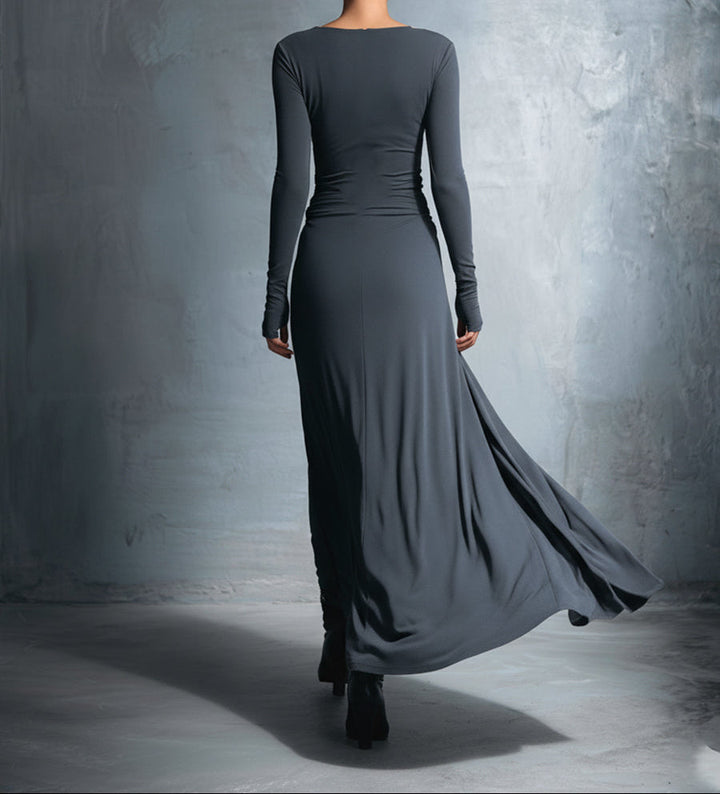 Vittoria · Robe maxi avec nœud latéral