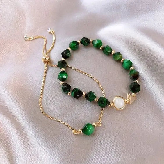 Bracelet élégant vert