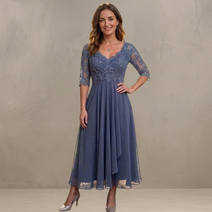 DITA | ROBE MIDI EN DENTELLE ÉLÉGANTE