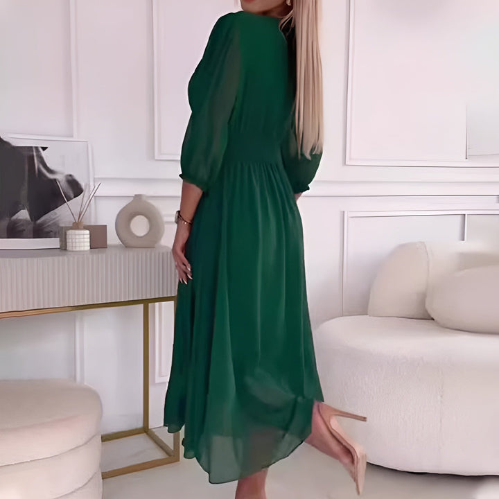 Nia | Robe Enveloppante Élégante
