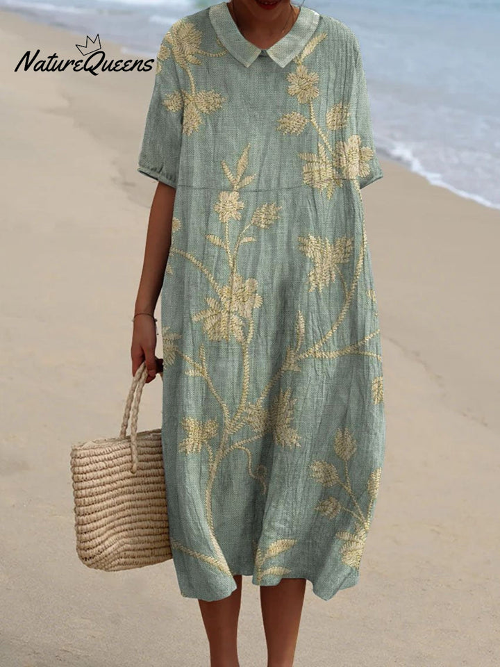 Merel - Robe Fleur Vintage