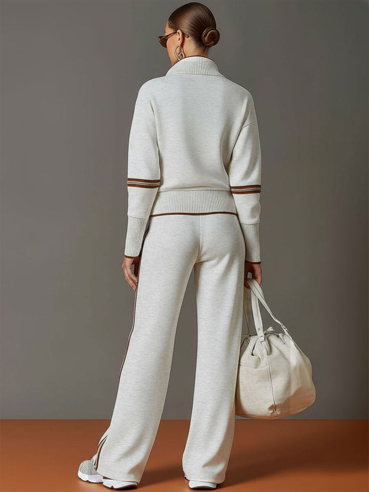 Marietta – Sweat et pantalon à jambes larges