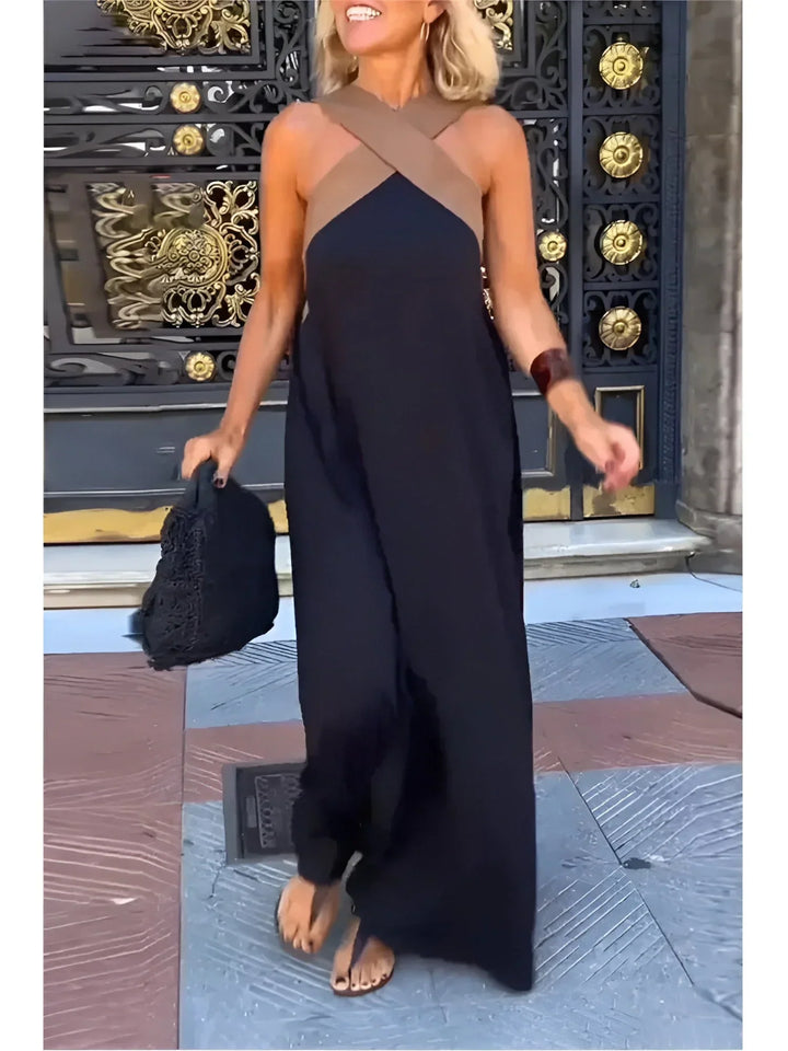 Quirine™ | Robe Maxi à Devant Enveloppé