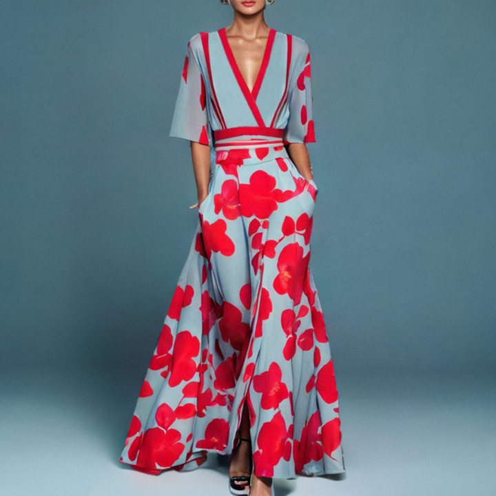 Robe en viscose élégante