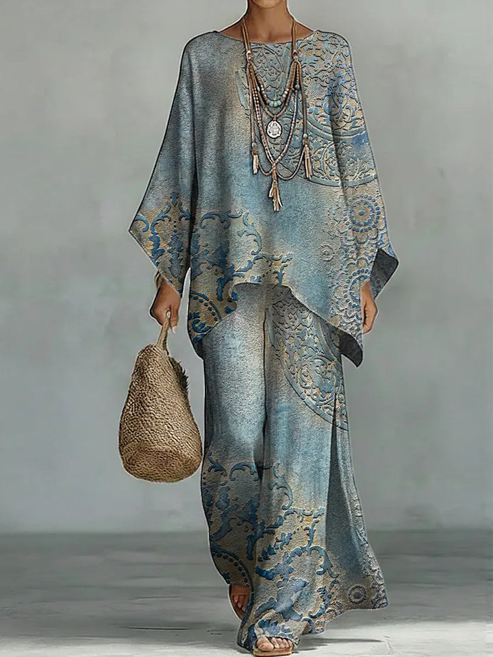MARTA™ | Ensemble en Coton et Lin Vintage