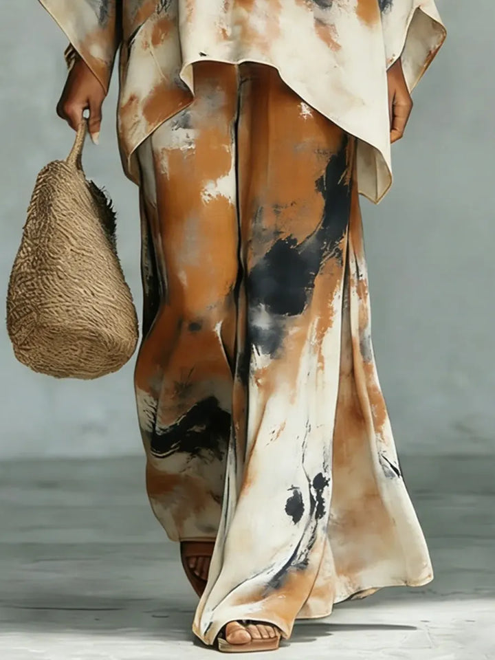 Cristina™ | Ensemble en Coton et Lin Vintage