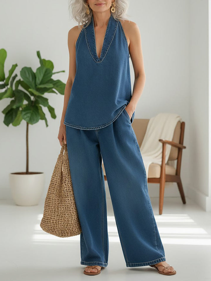 Ivy™ | Ensemble de jeans vintage à deux pièces