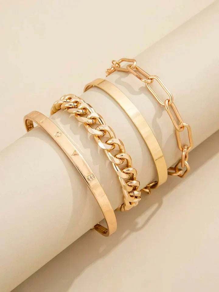 Bracelet Elan Mercer en Or Blanc Sophistiqué