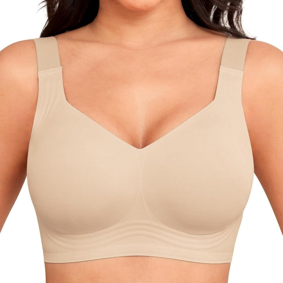 SOUTIEN-GORGE EN GEL SANS COUTURES À COUVERTURE COMPLÈTE AVEC REMONTÉE SANS ARMATURE