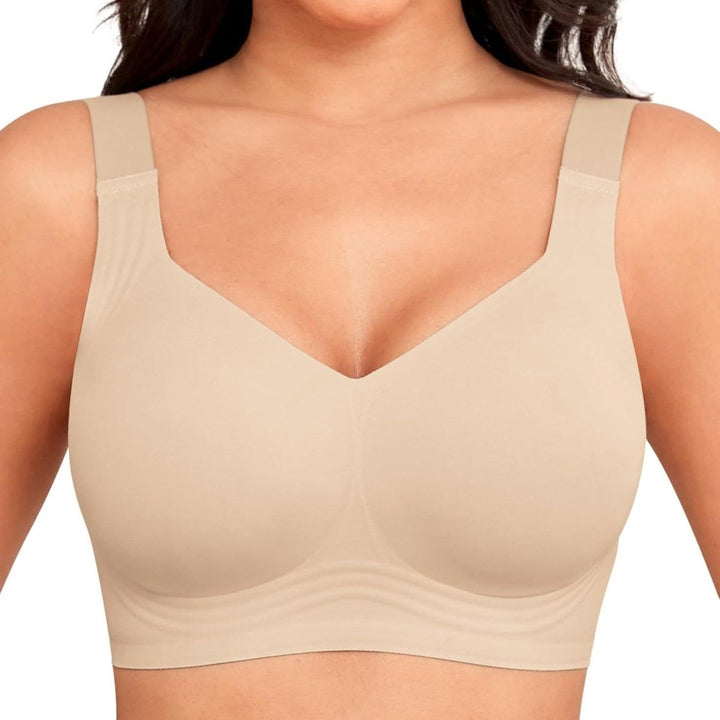 SOUTIEN-GORGE EN GEL SANS COUTURES À COUVERTURE COMPLÈTE AVEC REMONTÉE SANS ARMATURE