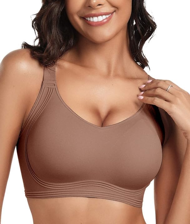 SOUTIEN-GORGE EN GEL SANS COUTURES À COUVERTURE COMPLÈTE AVEC REMONTÉE SANS ARMATURE