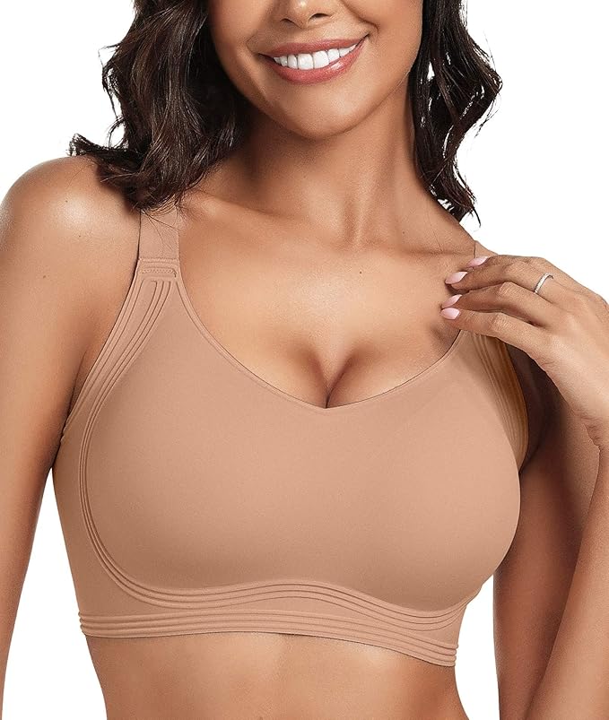 SOUTIEN-GORGE EN GEL SANS COUTURES À COUVERTURE COMPLÈTE AVEC REMONTÉE SANS ARMATURE