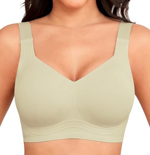 SOUTIEN-GORGE EN GEL SANS COUTURES À COUVERTURE COMPLÈTE AVEC REMONTÉE SANS ARMATURE