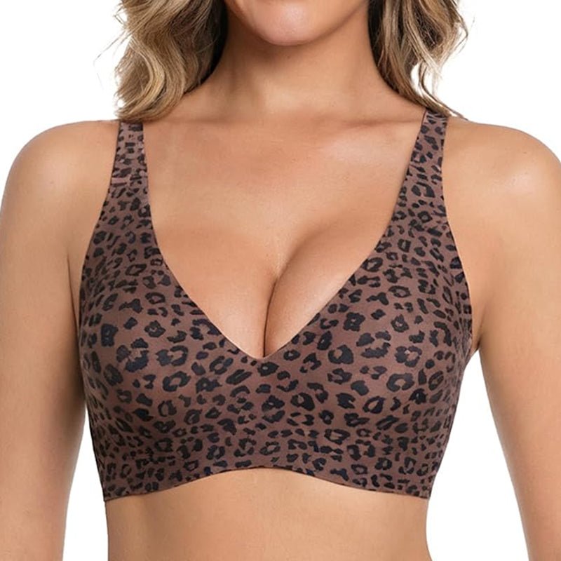 SOUTIEN-GORGE EN GEL SANS COUTURES À COUVERTURE COMPLÈTE AVEC REMONTÉE SANS ARMATURE